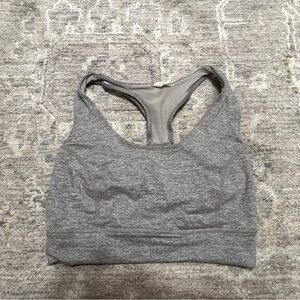 FP Movement Synergy Crop Top Sport Bra XS Gray GUC